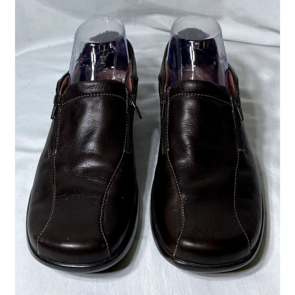 Naturalizers Brown Leather Slip On Shoes Women's 9